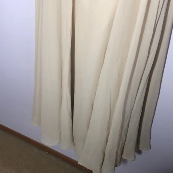 Jenny Yoo Scarlett collection cream strapless gown - Picture 3 of 6